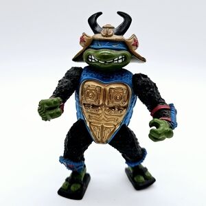 VINTAGE | 1990 TMNT Leonardo "Leo The Sewer Samurai" action figure
